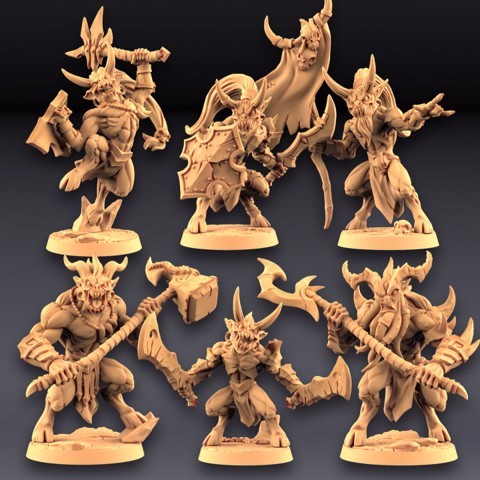 Image of Abyss Demons (Gruntlings and Guardians)  - 6 Modular