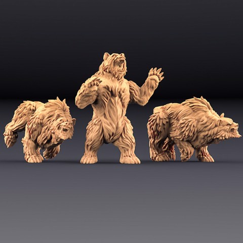 Image of Giant Bears - 3 Units (AMAZONS! Kickstarter)