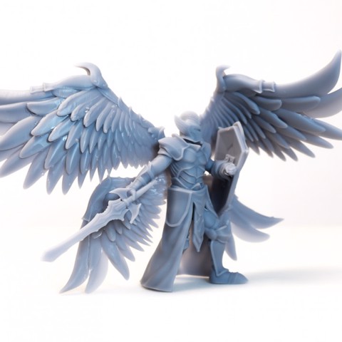 Image of Angelic Guard - DnD Character - 2 Poses