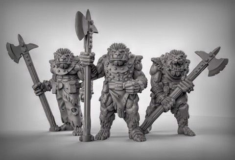 Image of Bugbears with halberds