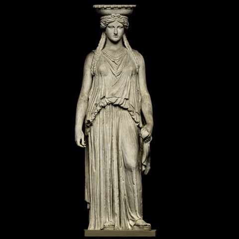 Image of Copy of Caryatid C, Erechtheion of the Acropolis