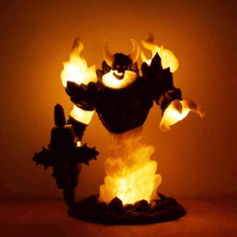 Image of Firelord Lamp - Ragnaros