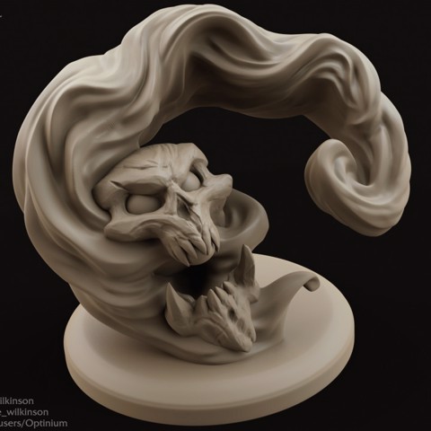Image of Flame Skull