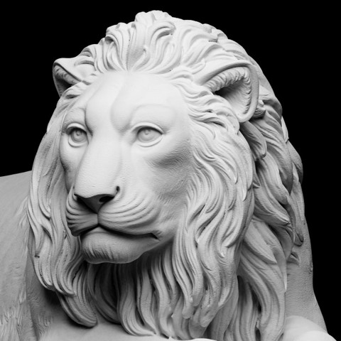 Image of Recumbent Lion
