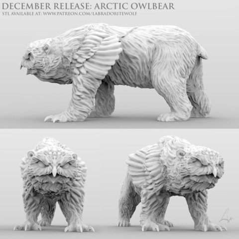 Image of Arctic Owlbear