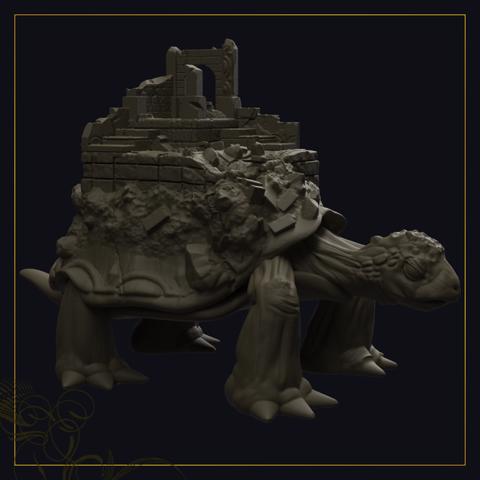 Image of Turtle / Ruins For 3D Print