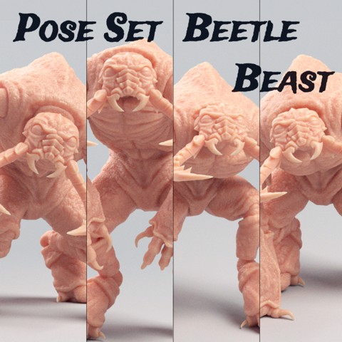 Image of Beetle Beast Special - Pose Set